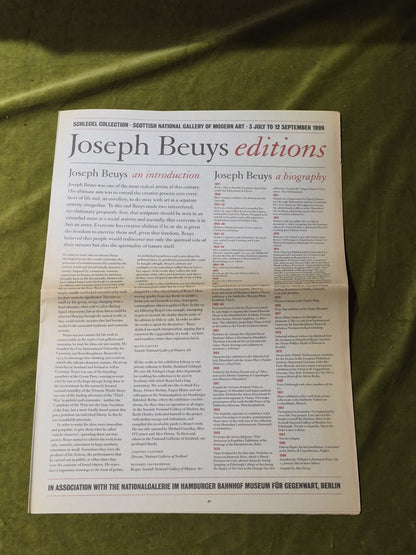 Joseph Beuys - Editions, Collection Schlegel - Edinburgh with Catalogue5
