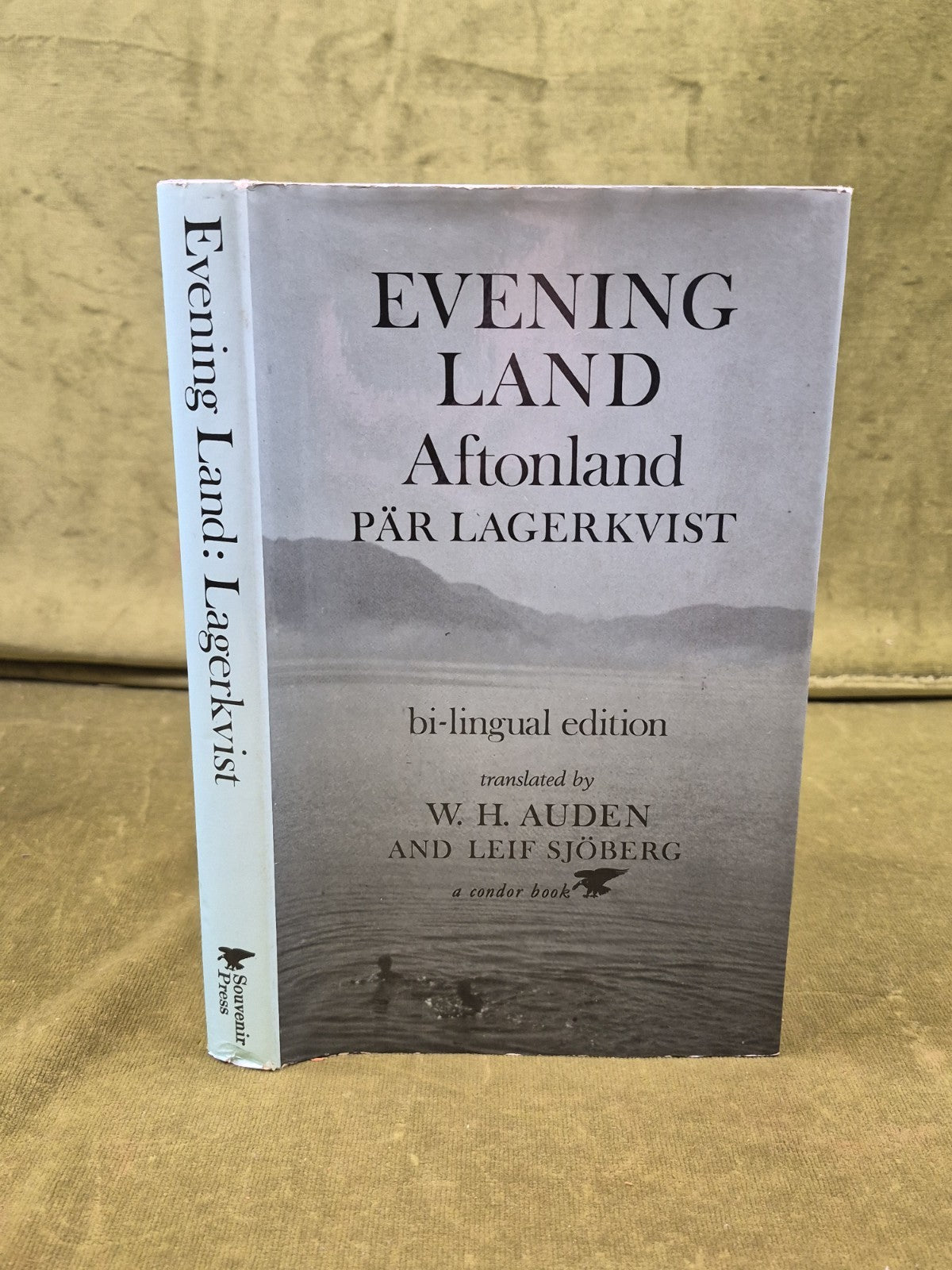 Pär Lagerkvist - Evening Land Aftonland : Souvenir Bi-Lingual 1977 1st UK HB DJ2