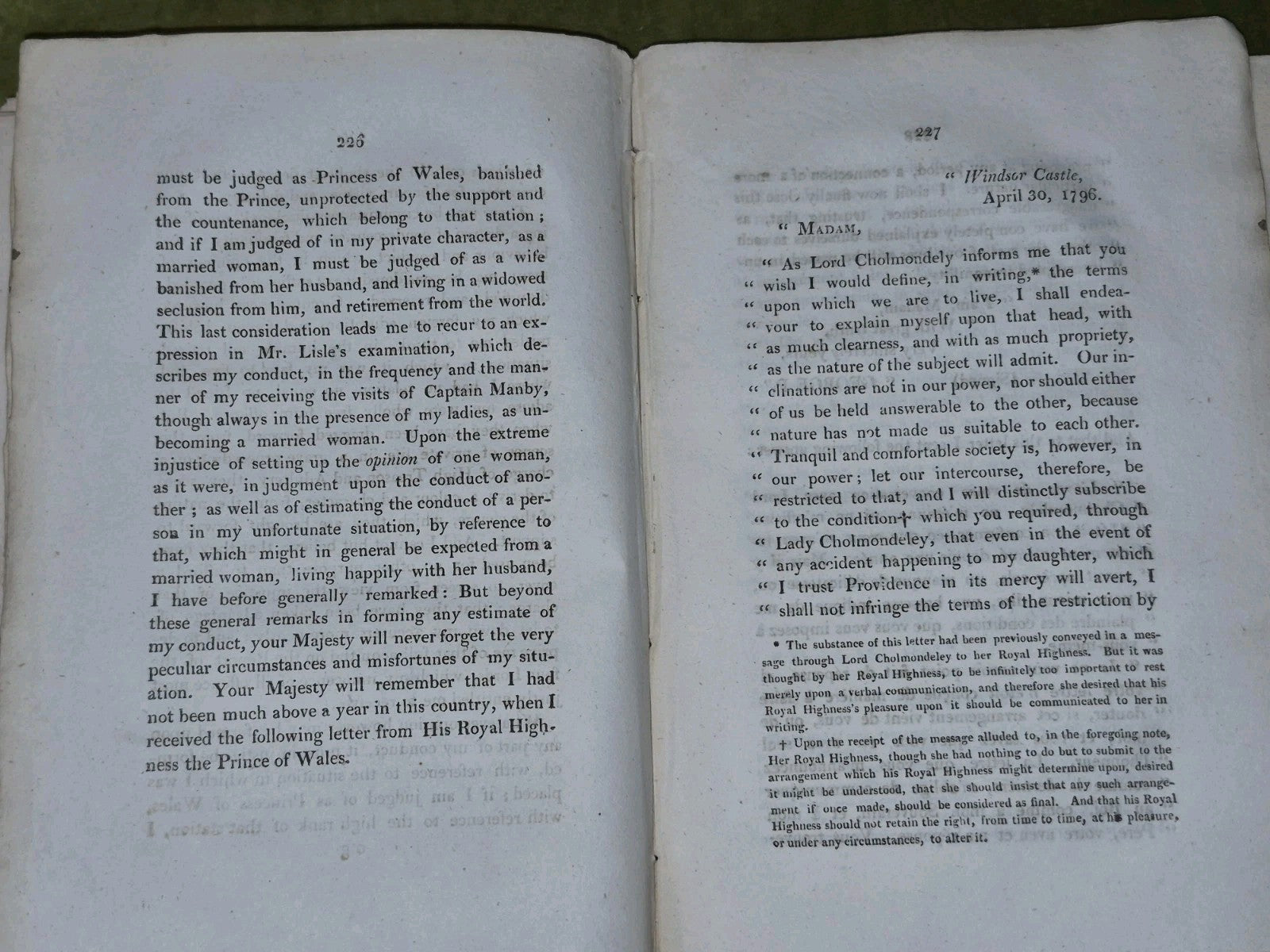 The Book! Inquiry into the Conduct of her Royal Highness 1813 Second Edition7