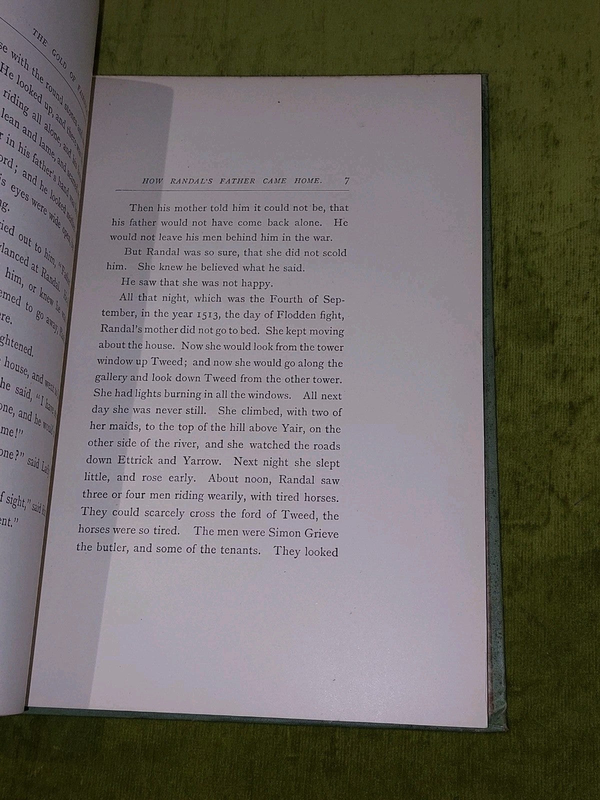 Andrew Lang, T Scott / THE GOLD OF FAIRNILEE 1st Edition (1888)4