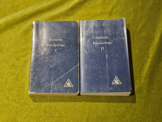 Esoteric Psychology 1 & 2 by Alice A Bailey - Lucis Paperbacks0