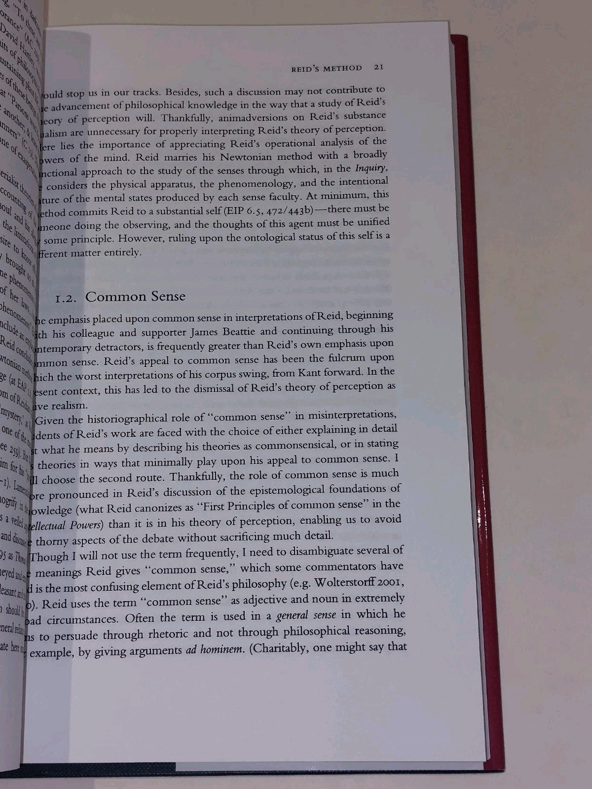 Thomas Reid's Theory of Perception by Ryan Nichols Oxford 1st Ed 2007 Hb Book5