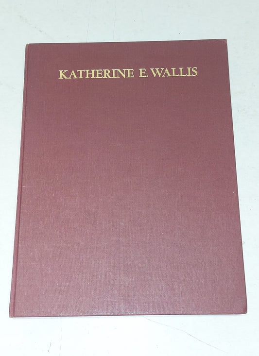 Katherine E. Wallis  Candian Sculptor, Hb Book0