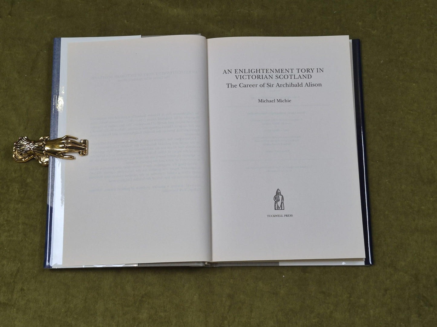 An Enlightenment Tory in Victorian Scotland - Michael Michie, Tuckwell 1997 w DJ3