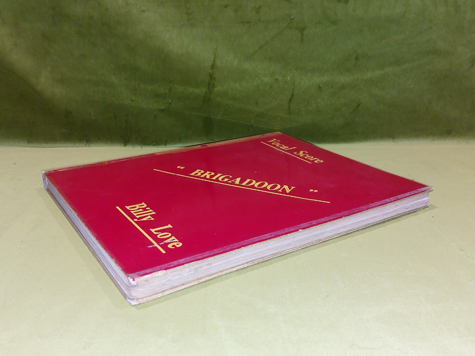 Brigadoon  Vocal Score  Billy Love [Sam Fox Publishing] hb book6