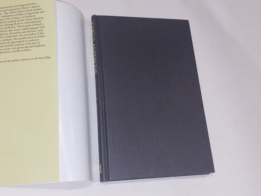 Kant’s Aesthetic by Mary McCloskey (1987) [Macmillan Press] Hb Book With Dj1