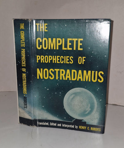The Complete Prophecies of Nostradamus by Henry C Roberts HC DJ 1964 1st Ed. 0