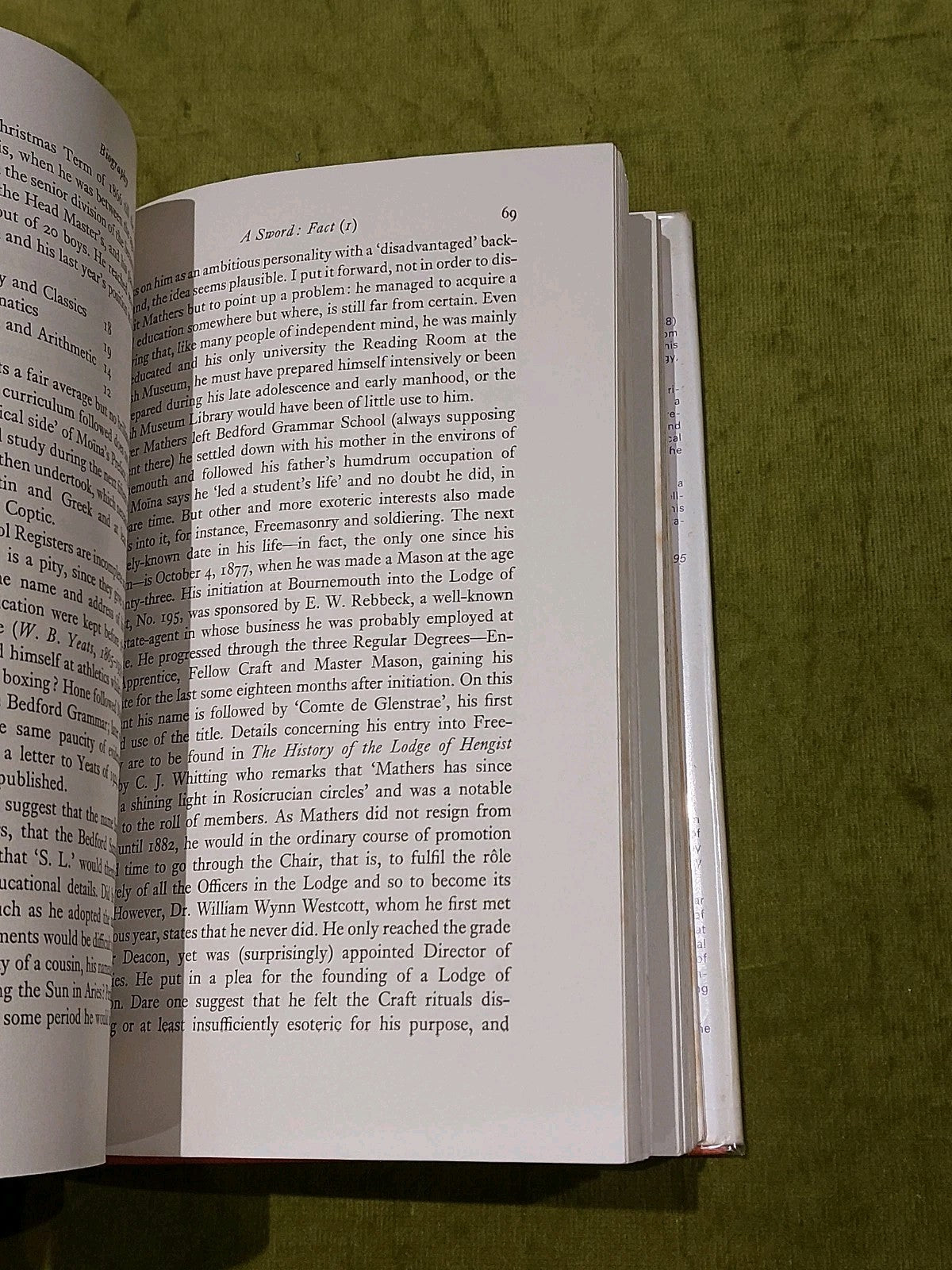 Sword of Wisdom MacGregor Mathers & The Golden Dawn Neville Spearman 1975 1st Ed11