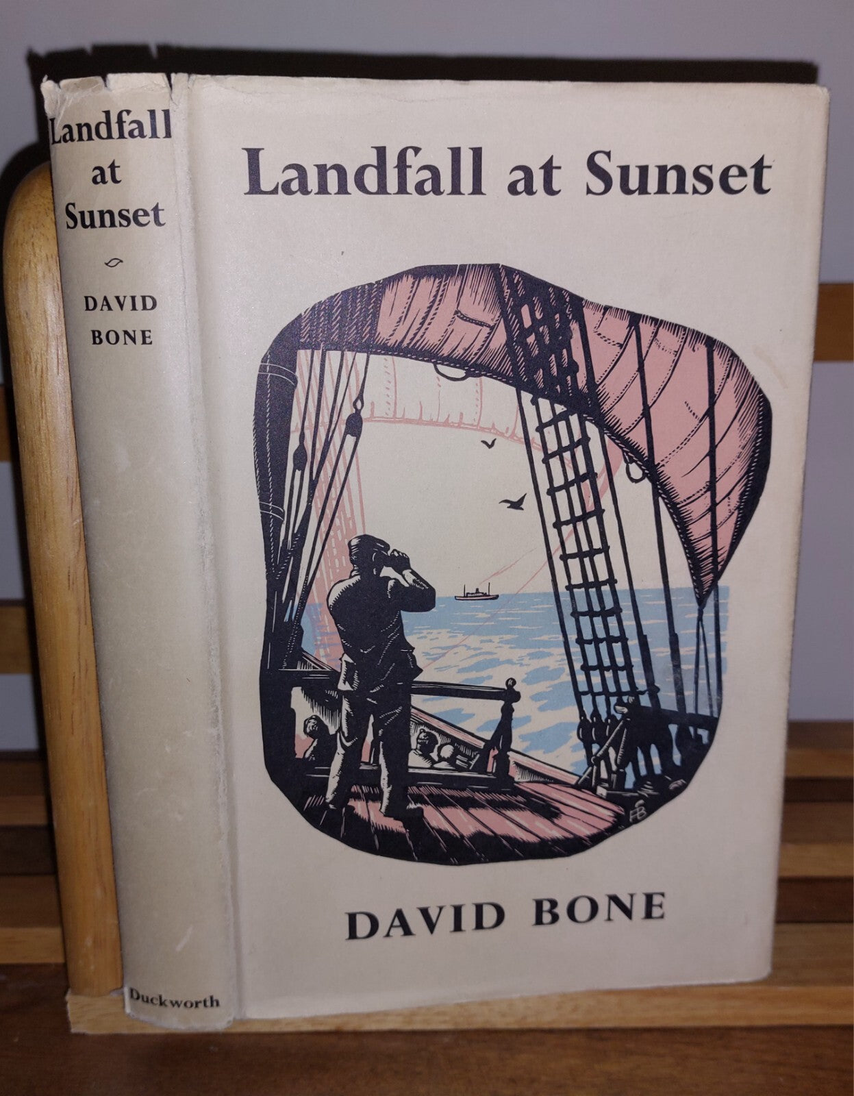 Landfall at Sunset: the Life of a Contented Sailor  Sir David Bone 1955 1st Ed.0