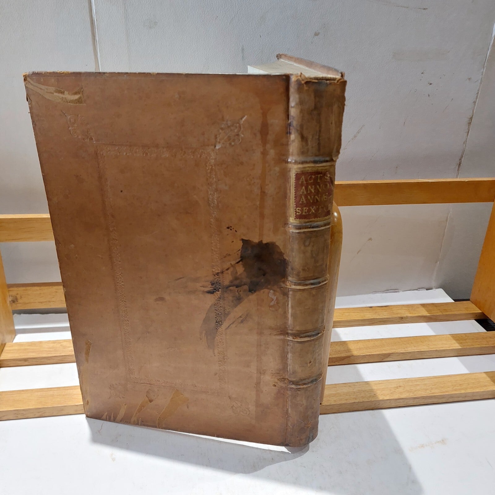 18th Century Anno Regni Annae Reginae (1707) Published & Printed By Charles Bill3