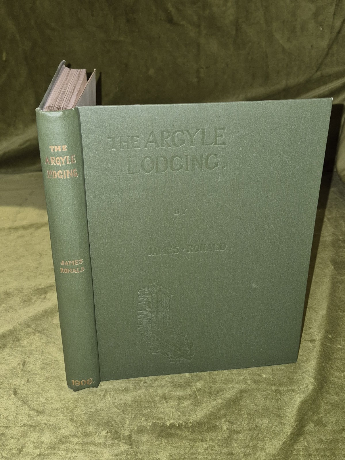 The Story of the Argyle Lodging by James Ronald, uncut pages, 19060