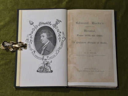 Edmund Burke's Connection with Bristol, From 1774 till 1780 - G.E. Weare 18945