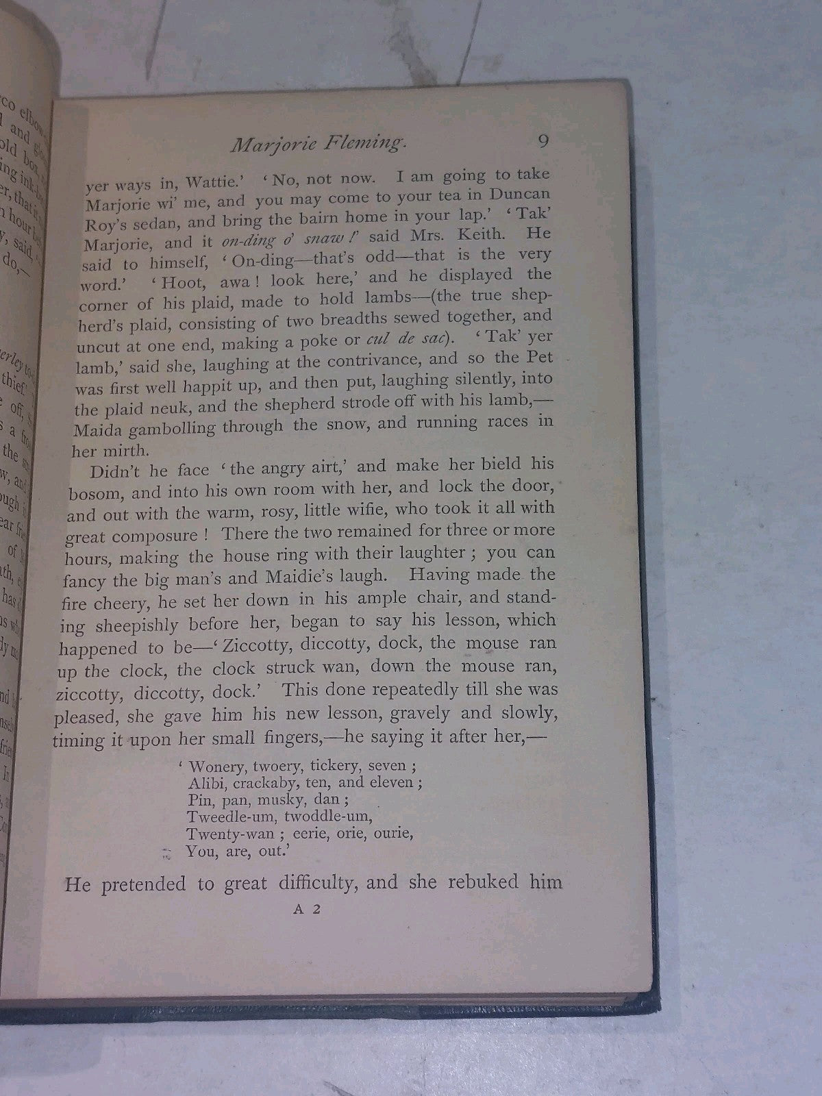 Rab & His Friends, Pet Marjorie, Minchmoor By John Brown (1859) Leather Hb Short5