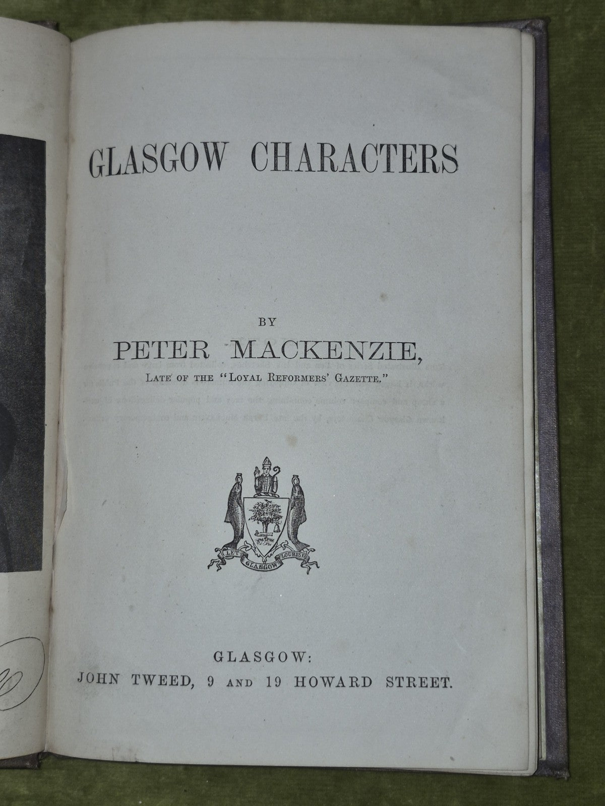 Glasgow Characters Peter Mackenzie 1857 John Tweed People's Edition4