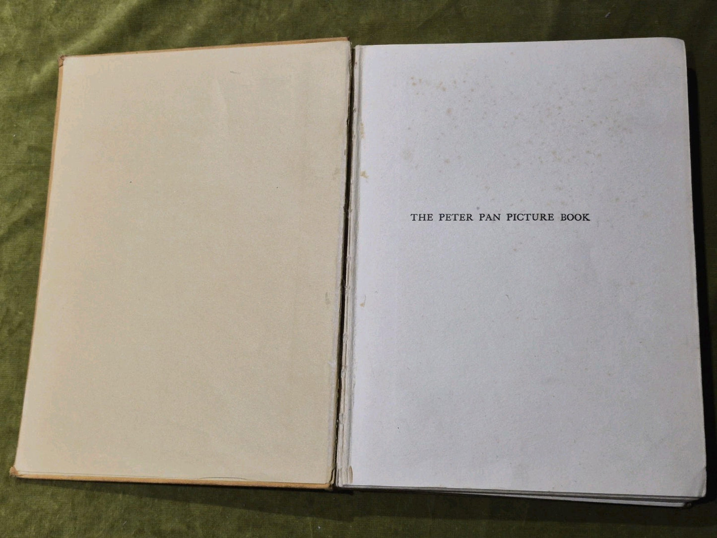 The Peter Pan Picture Book -1925 Vintage HC- Alice B Woodward & Daniel O'Connor4