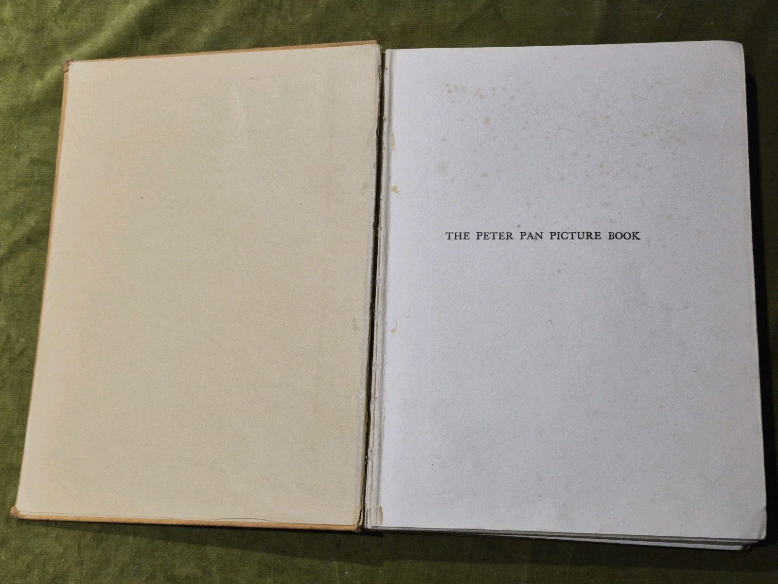 The Peter Pan Picture Book -1925 Vintage HC- Alice B Woodward & Daniel O'Connor4