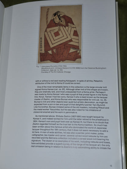 The Charles A Greenfield Collection of Japanese Lacquer: Eskenazi6