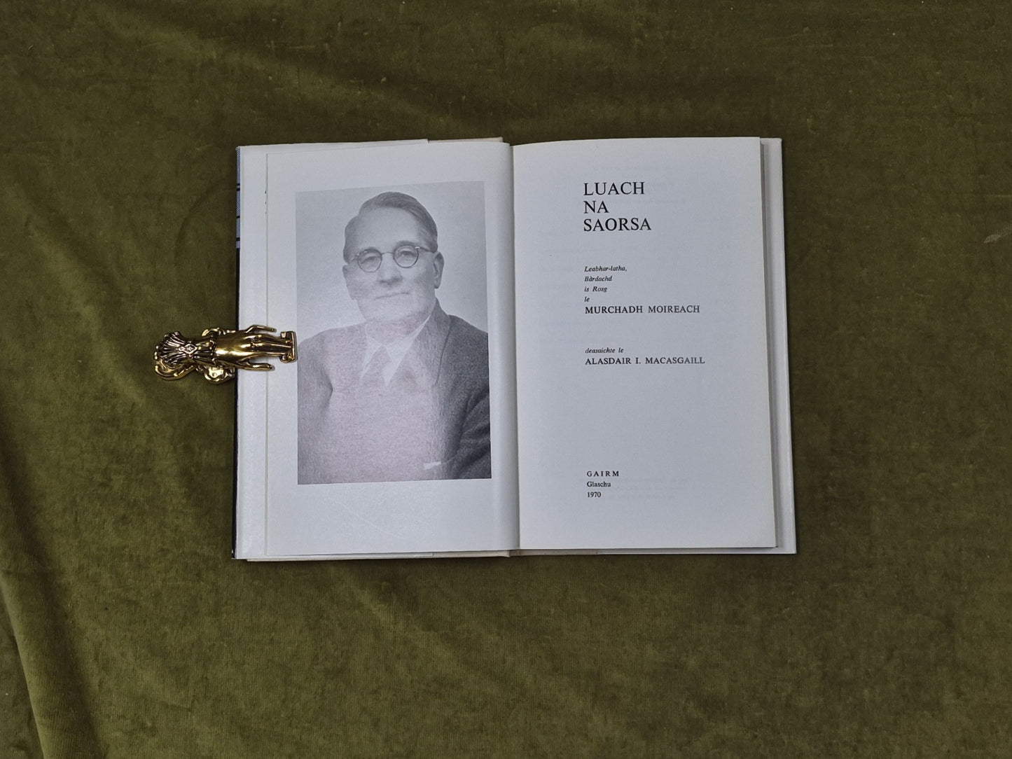 Lauch Na Saorsa - Murchadh Moireach , Gairm 1970 1st HB DJ4