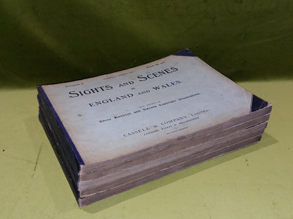 Sights and Scenes in England and Wales Volumes 1 -5 Cassell & Co 19000