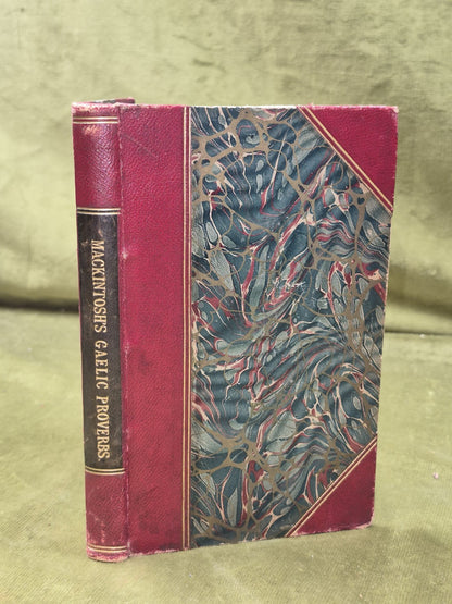 Mackintosh's Gaelic Proverbs 1819 Benjamin Franklin Edinburgh0