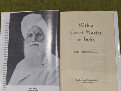With a Great Master in India - Julian Johnson: 9th Edition Hardback 19945
