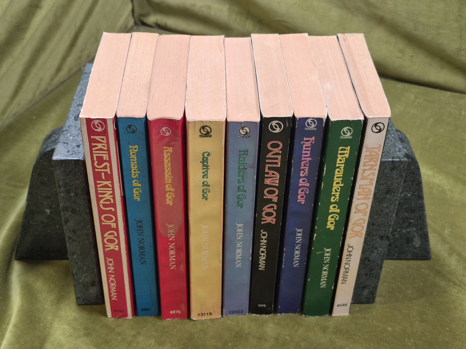 Gor John Norman First Editions Tandem Job Lot 1970 Tarnsman Priest-Kings Nomads2