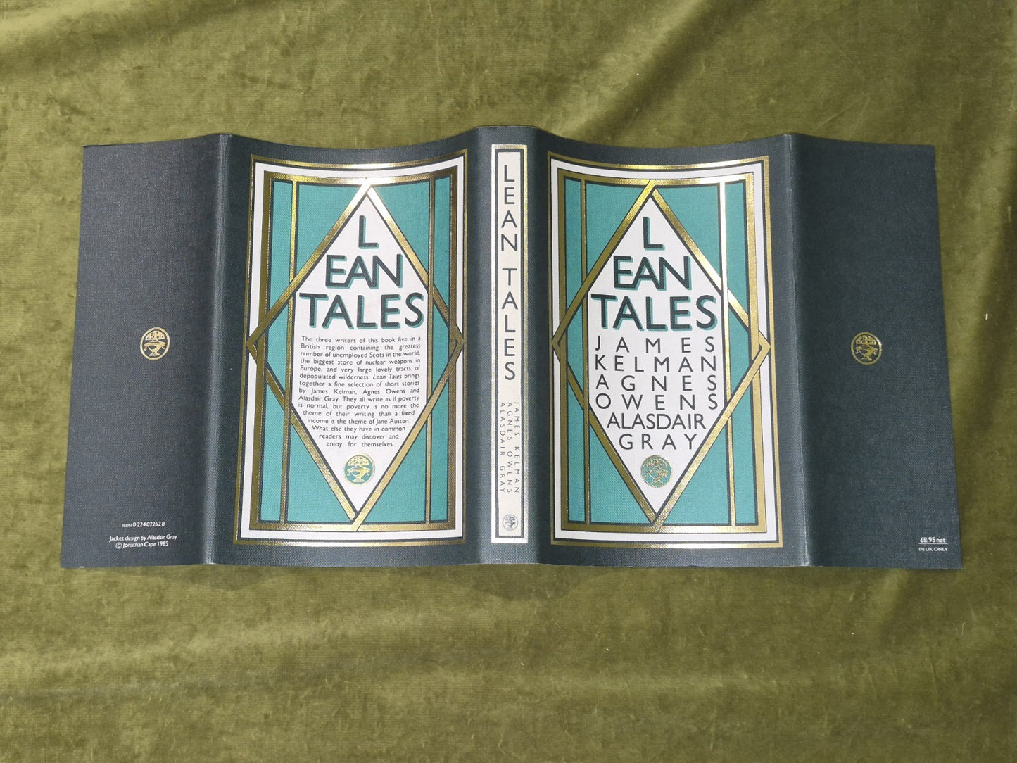 Lean Tales James Kelman Agnes Owens Alasdair 1985 Gray First3