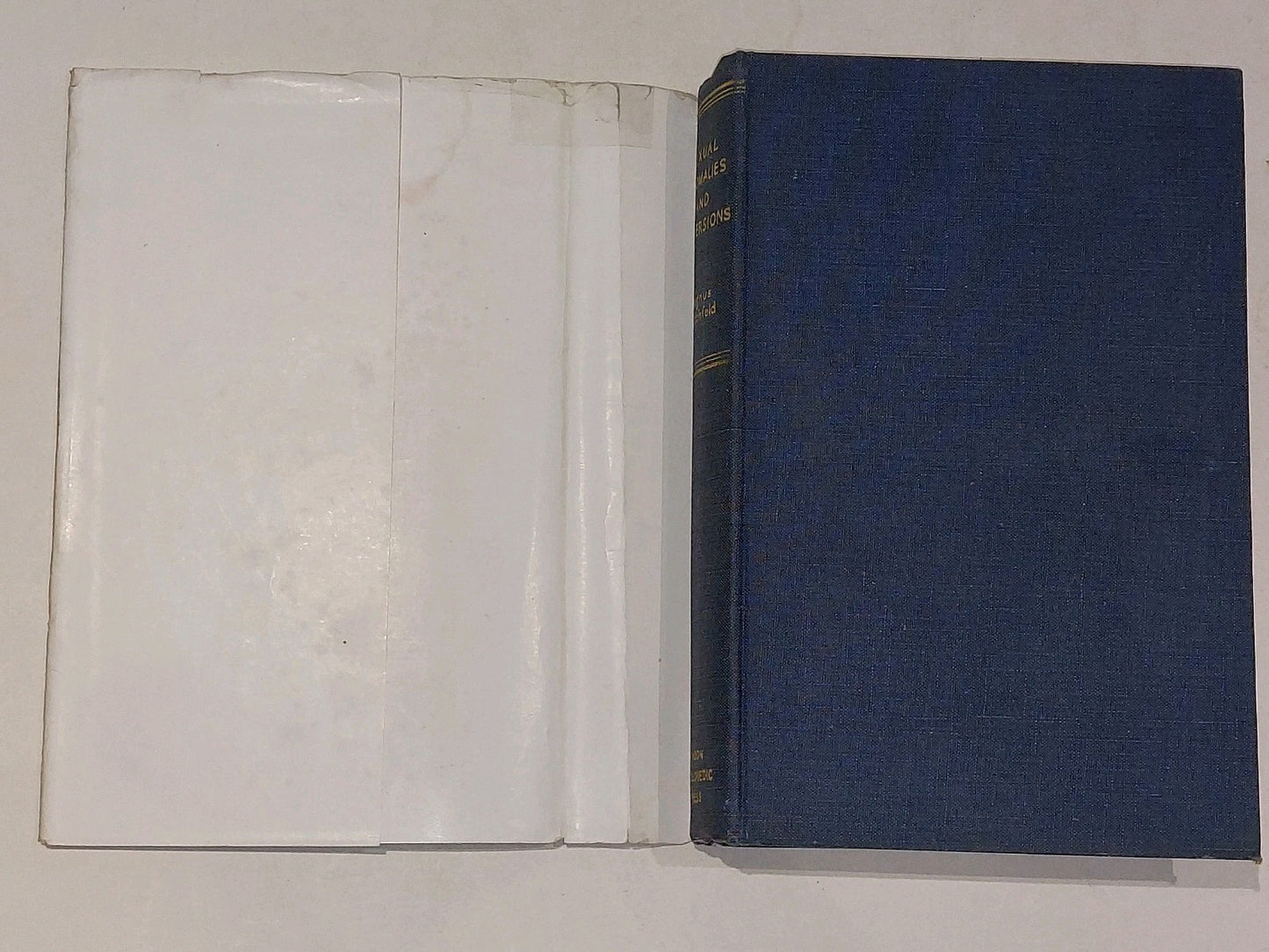 Sexual Anomalies and Perversions by Prof Dr Magnus Hirschfeld, Hardback (1953)1