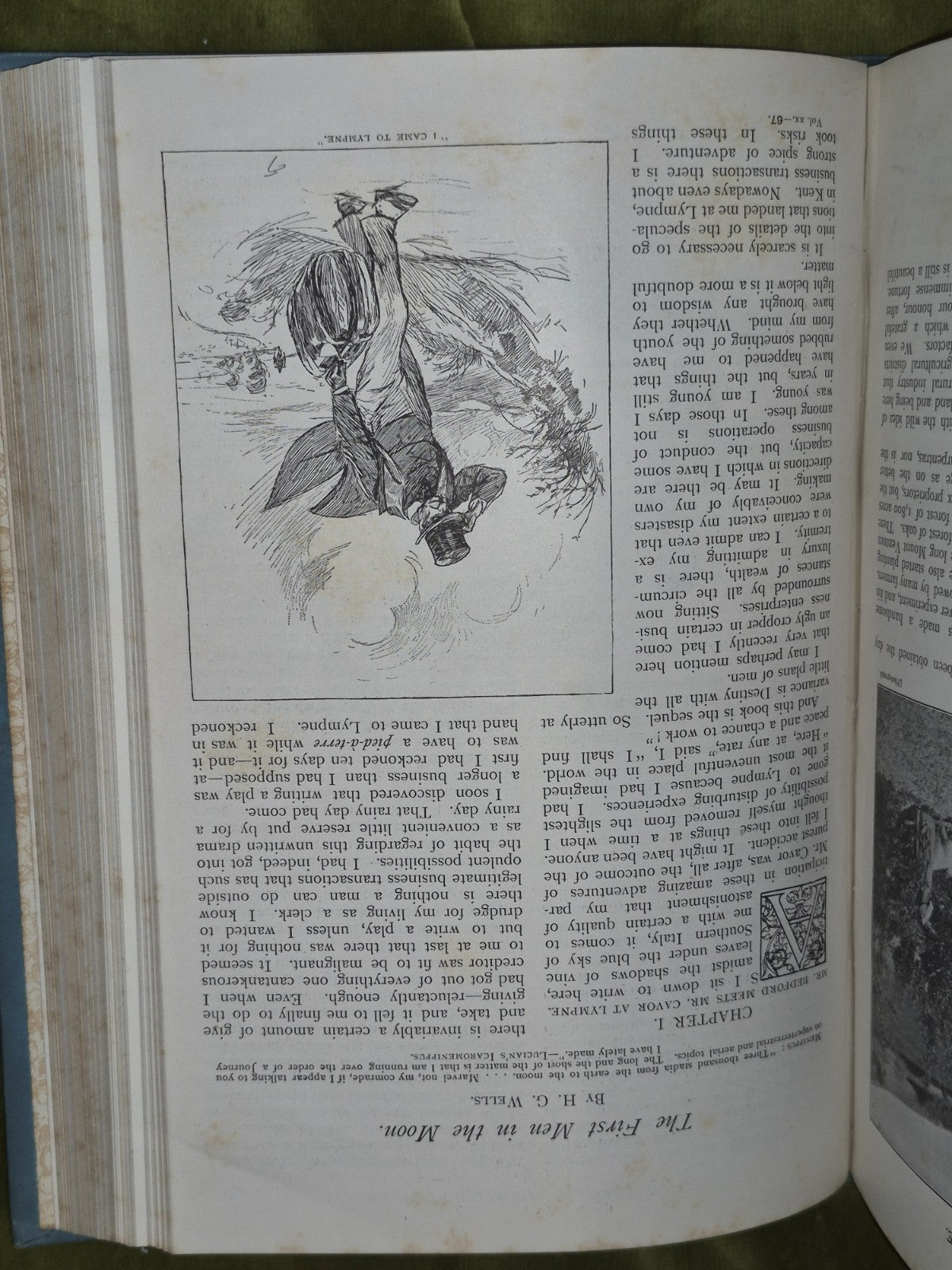 First Men In The Moon H G Wells The Strand Magazine True First Edition 19005