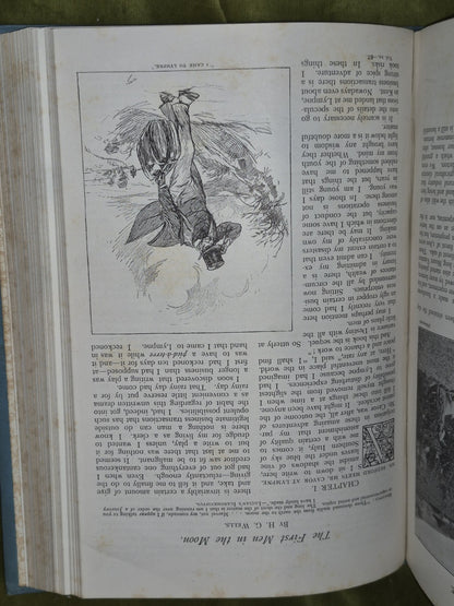First Men In The Moon H G Wells The Strand Magazine True First Edition 19005