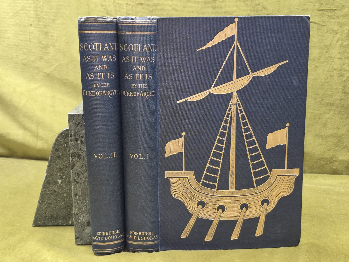 Scotland As it Was and As It Is Duke of Argyll 1887 Complete Set of Two0