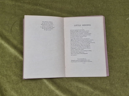 Little Gidding - T S Eliot , Faber & Faber 1942 Original Wraps4