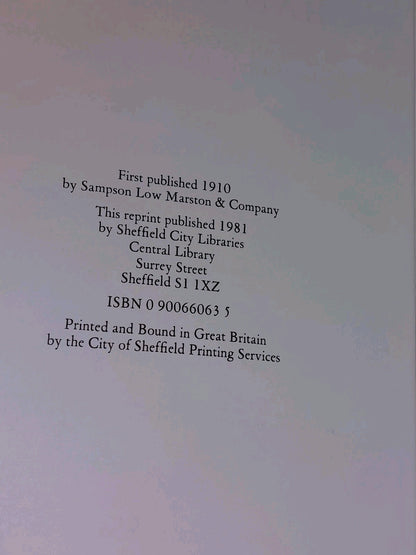 Chantrey Land By Harold Armitage Limited Edition 850/1000 [Sheffield City] Hb 5