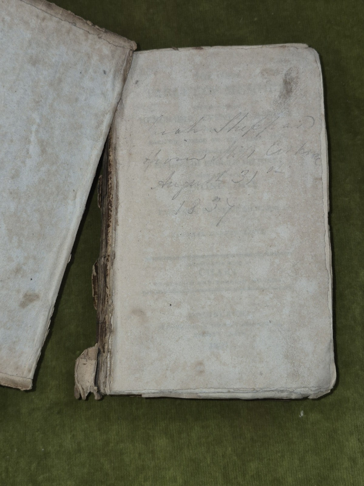 The New Tablet of Memory Illustrated with a Chart British Foreign 1807 J Moir4