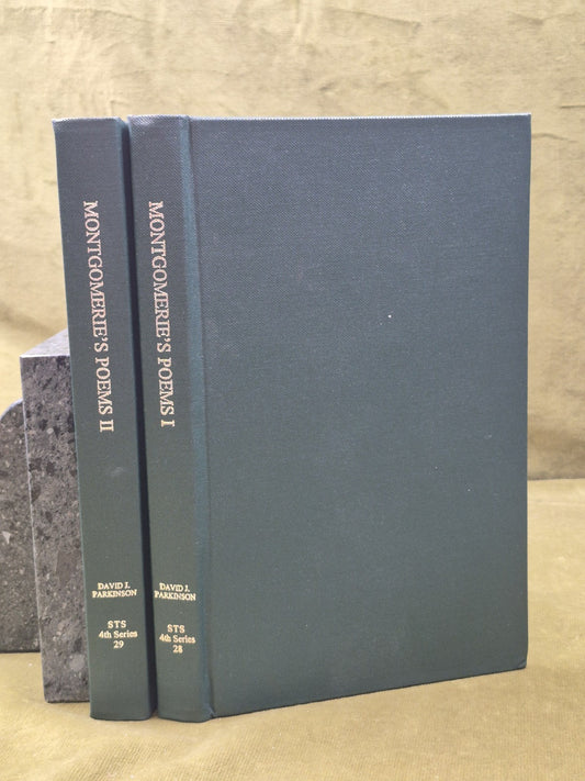 Alexander Montgomerie Poems 2000 The Scottish Text Society Complete Set0