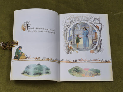 Bilbo's Last Song - J R R Tolkien , Red Fox 1st 1990 Illustrated Paperback4