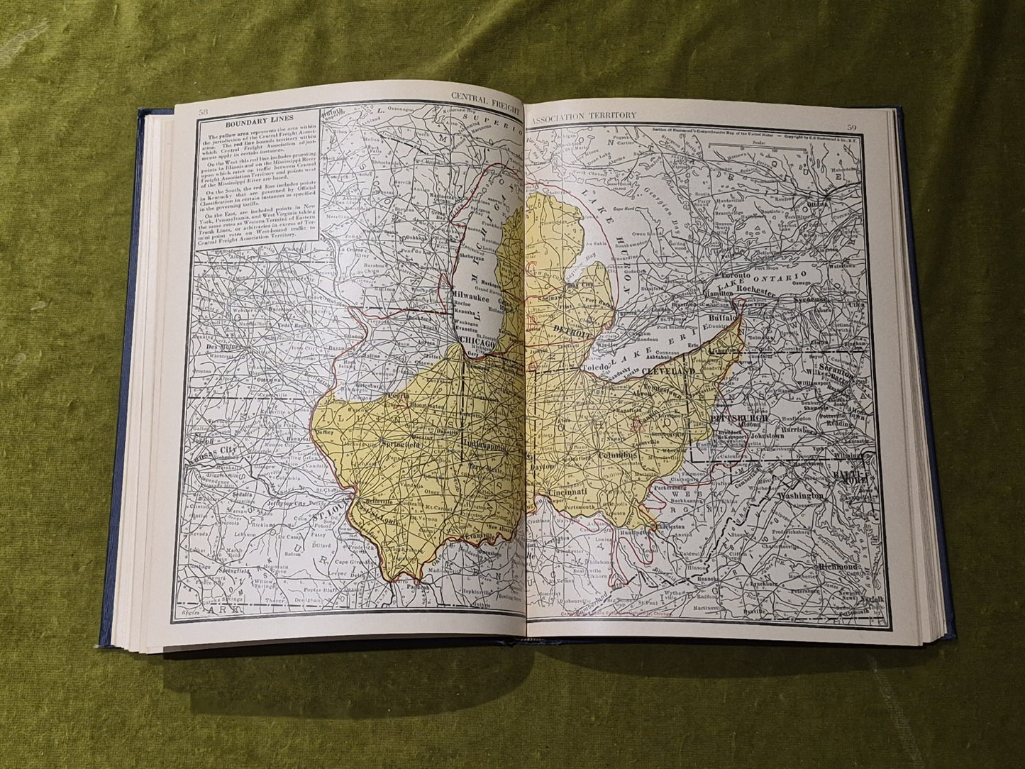 Atlas of Traffic Maps, Lasalle Extension University Chicago 19307