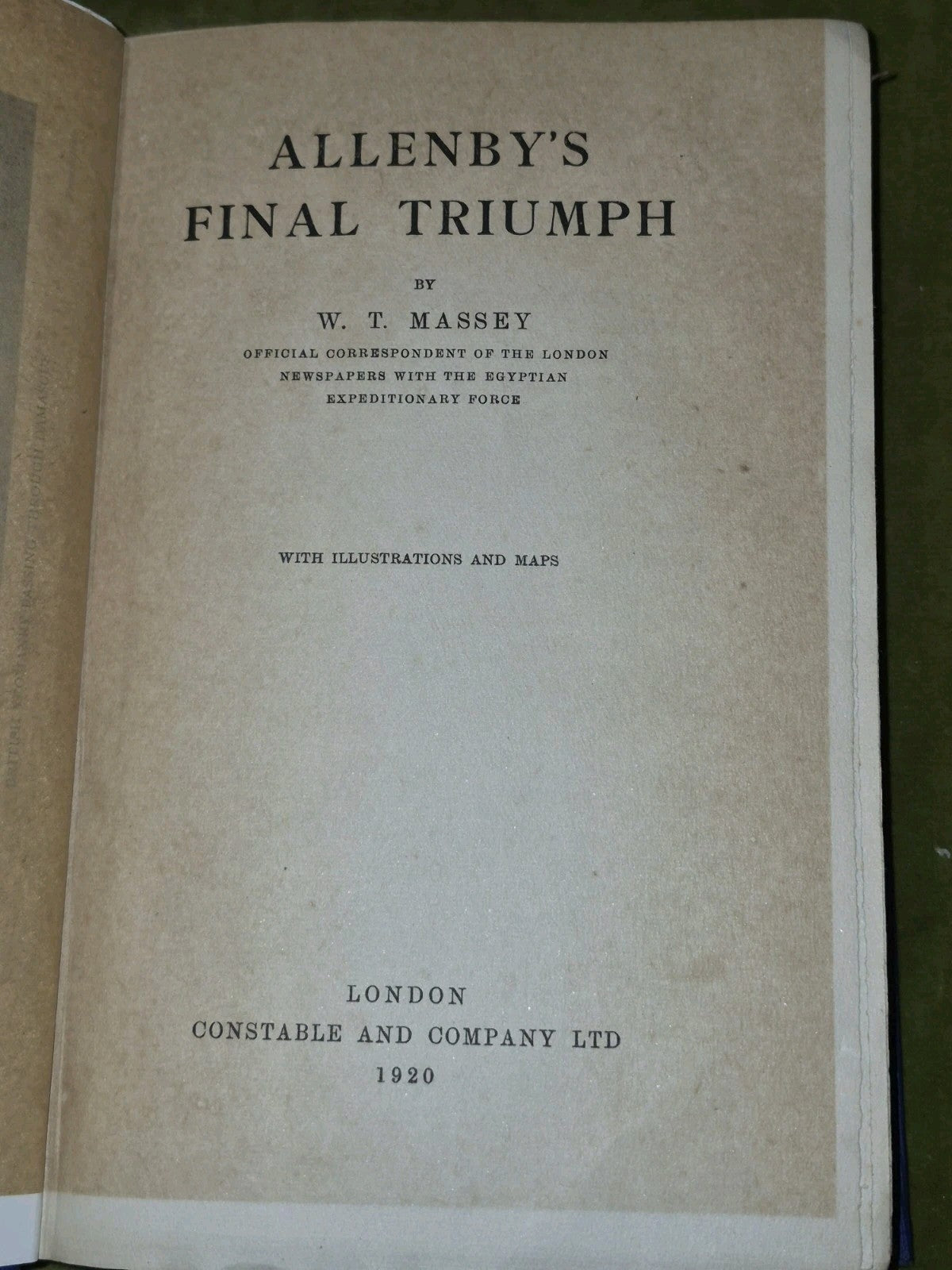 Allenby’s Final Triumph: Damascus, Jordan, By W. T. Massey - 1920 Edition7