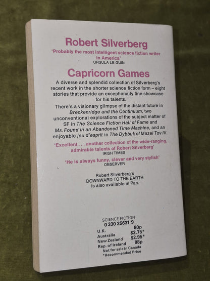 Capricorn Games - Robert Silverberg - 1979 - Pan Science Fiction2