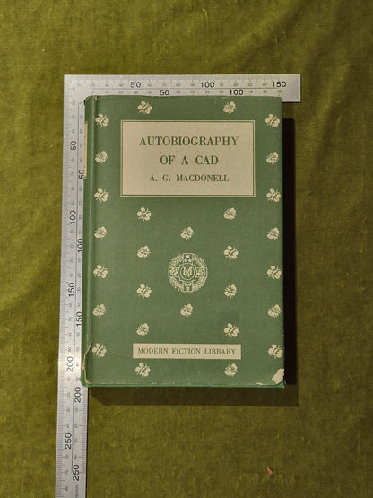 Autobiography of a Cad - A.G. Macdonell , Macmillan Modern Fiction Library 19513