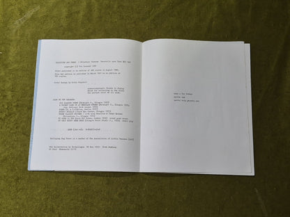 Ghostie Men - Tom Leonard 1981 2nd Ed, Galloping Dog Press4