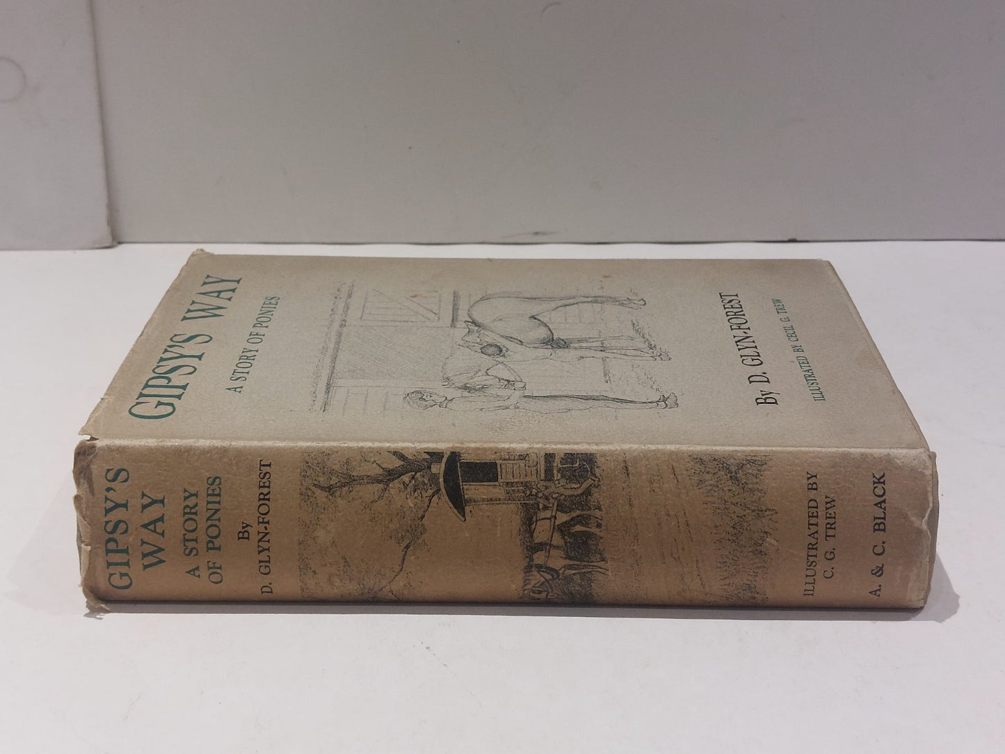 Gipsy's Way : A Story Of Ponies By Glyn-Forest (1939) 1st Edition HB & DJ1