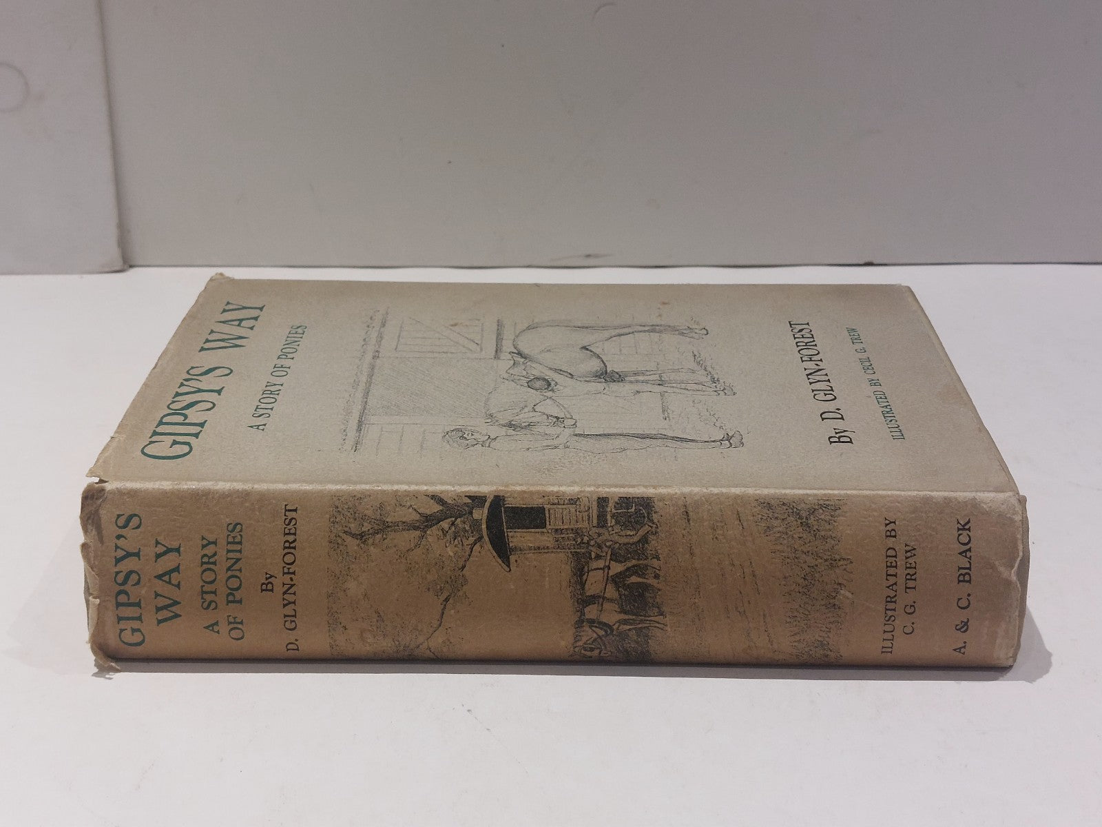 Gipsy's Way : A Story Of Ponies By Glyn-Forest (1939) 1st Edition HB & DJ1