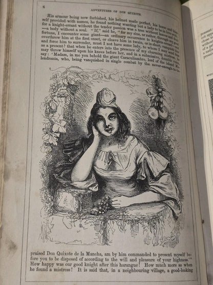 Adventures of Don Quixote (c. 1855) Charles Jarvis, Willoughby,  Tony Johannot8