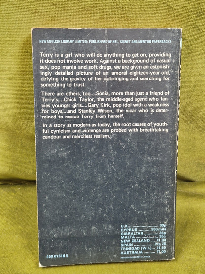 Hugh Miller The Drop Out 1st ed 1973 New English Library NEL vintage paperback1