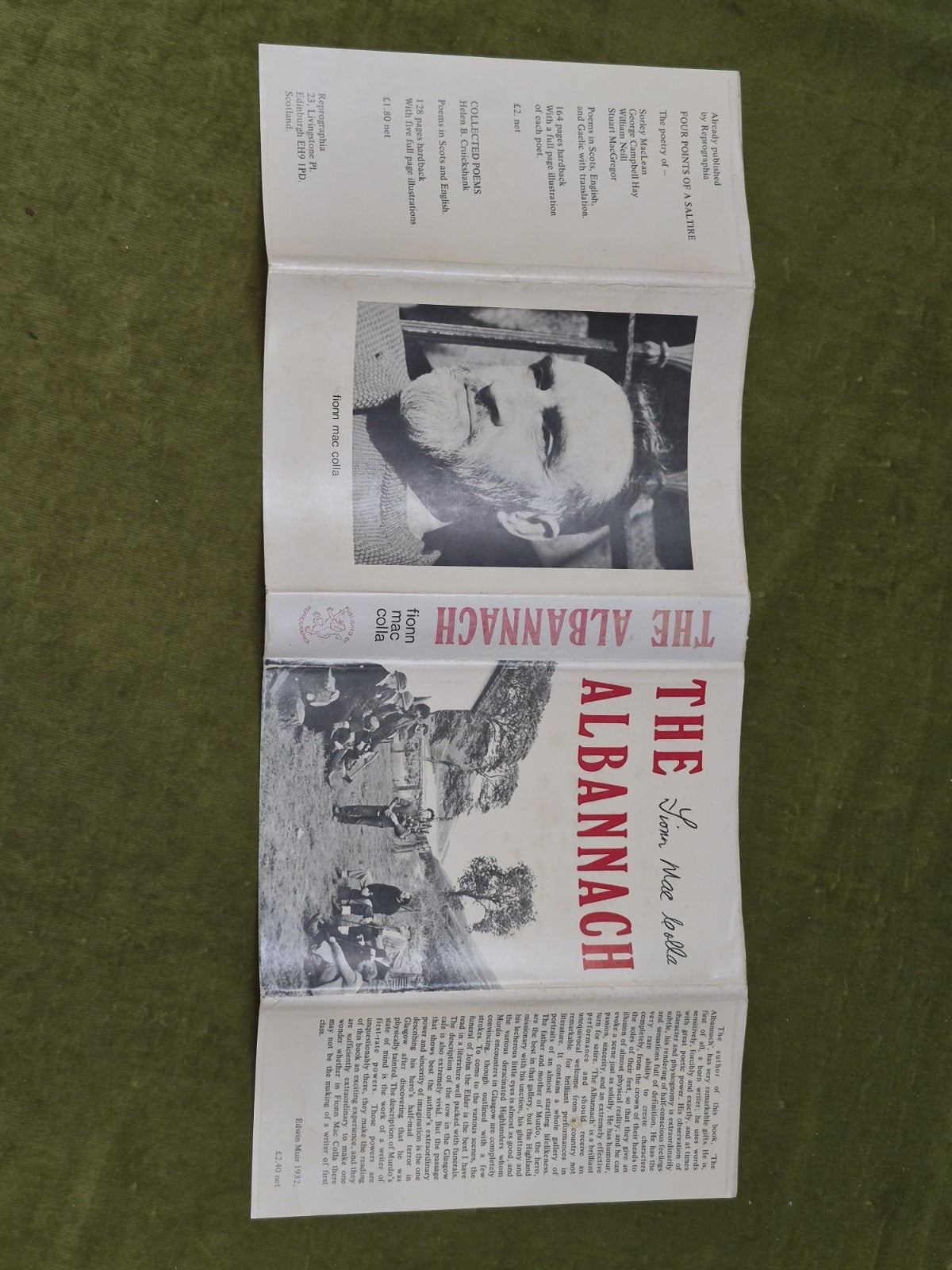 The Albannach Fionn Mac Colla 1971 Reprographia2