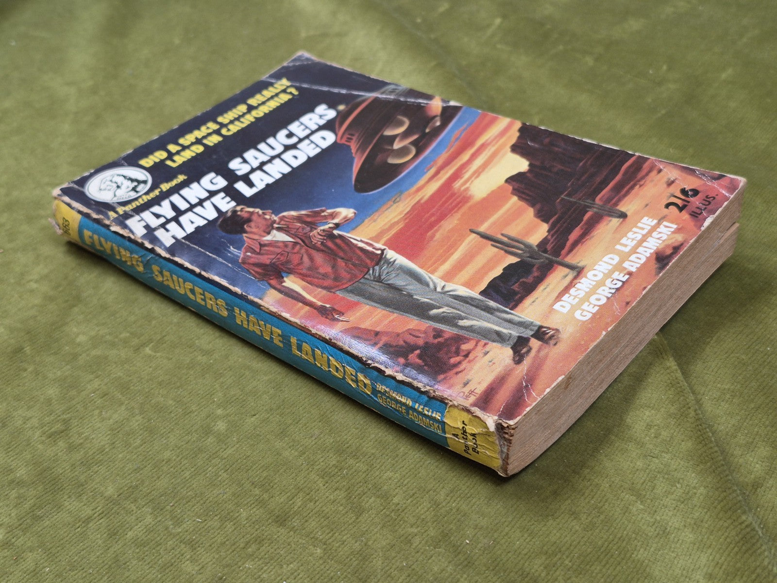 Flying Saucers Have Landed 1957 Desmond Leslie Panther Book Paperback2