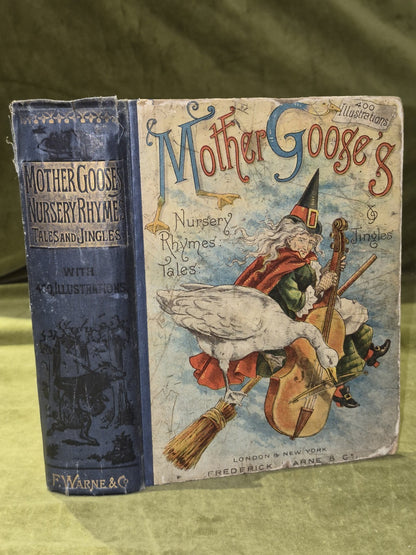 Mother Goose's Nursery Rhymes, Tales, and Jingles. Frederick Warne 1905 London0