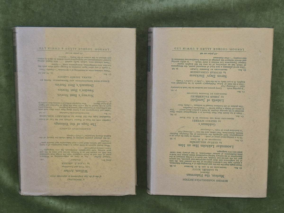 The Life of Ibsen Halvdan Koht First Edition George Allen and Unwin 1931 2