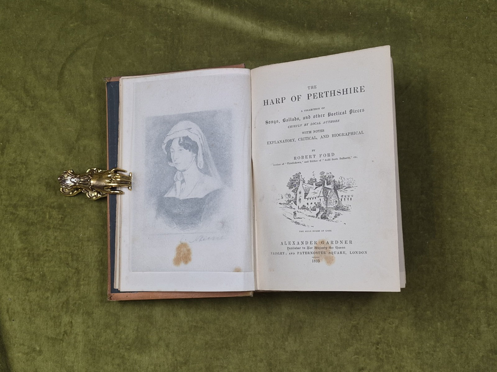 The Harp of Perthshire : A Collection of Pieces - Robert Ford , Gardner 18935